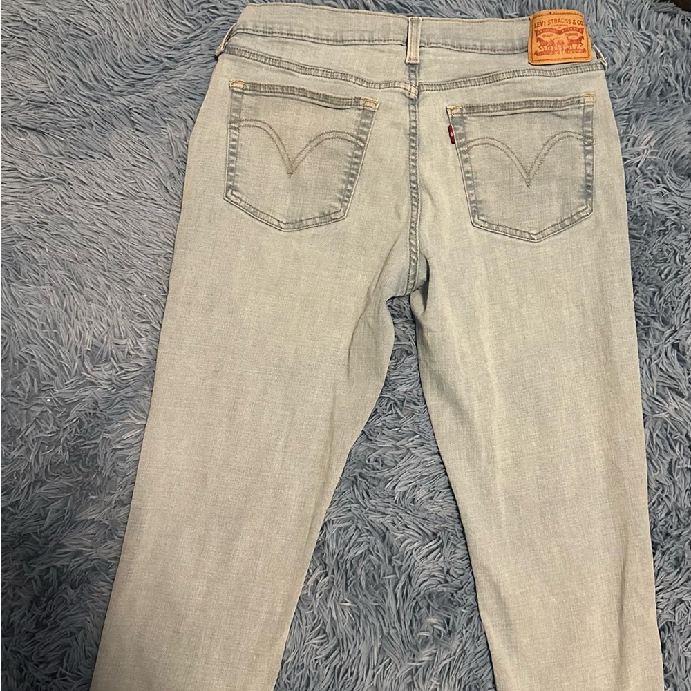 Levi's Boyfriend Fit Light Blue Jeans